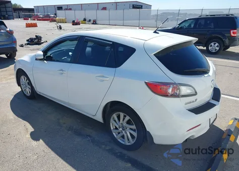 2013 Mazda 3 I z USA, uszkodzony, nr VIN JM1BL1L73D1833922
